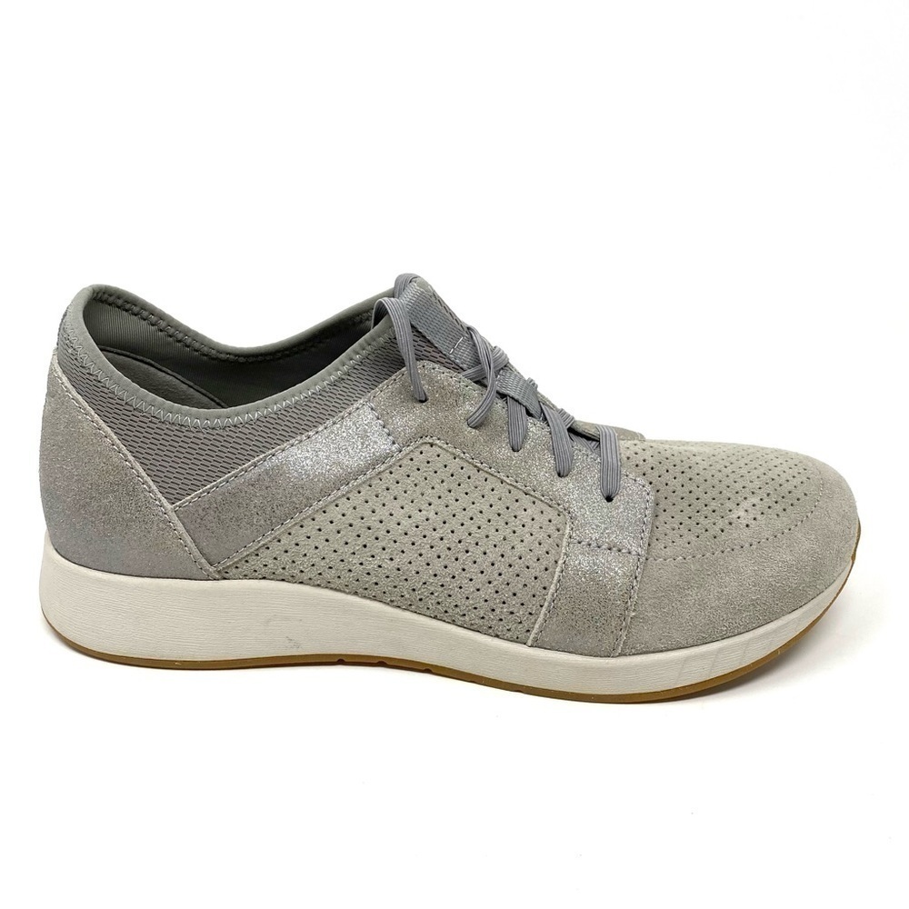 Dansko Colette Light Grey Suede sneakers